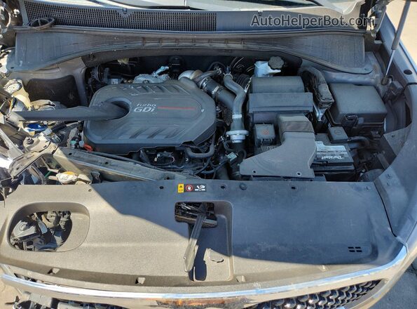 5XYPHDA19HG244063 2017 KIA SORENTO Gray Vista del compartimento del motor