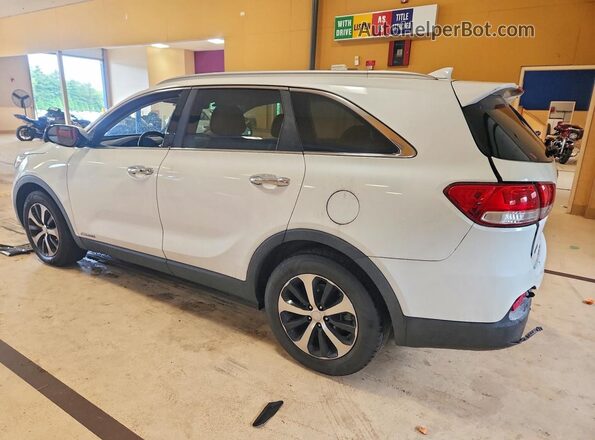 5XYPHDA50GG141213 2016 KIA SORENTO Белый Задняя левая четверть