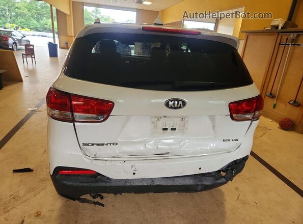 5XYPHDA50GG141213 2016 KIA SORENTO Белый Вид сзади