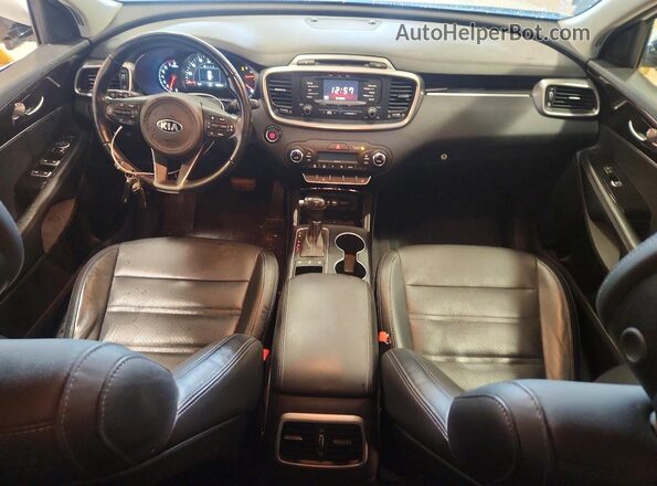 5XYPHDA50GG141213 2016 KIA SORENTO Белый Вид панели приборов