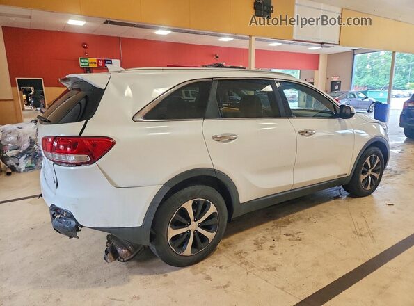 5XYPHDA50GG141213 2016 KIA SORENTO Белый Задняя правая четверть