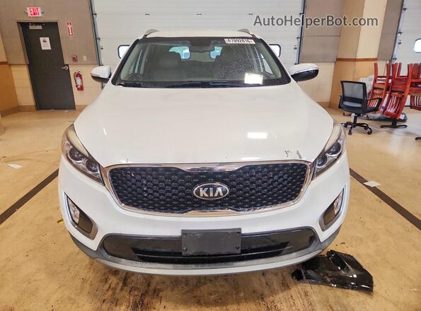 5XYPHDA50GG141213 2016 KIA SORENTO Белый Вид спереди