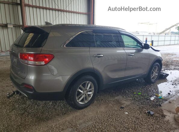 5XYPHDA52HG313453 2017 KIA SORENTO Gray Tył prawy