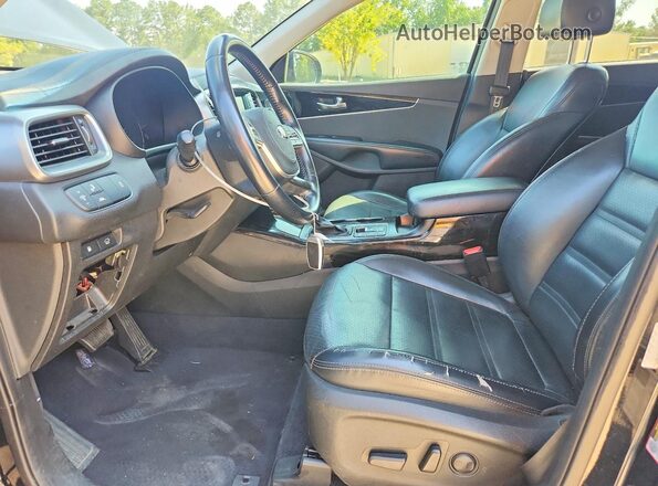 5XYPHDA54LG666429 2020 KIA SORENTO Black Widok deski rozdzielczej