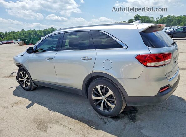 5XYPHDA56HG302293 2017 KIA SORENTO Silver Tył lewy