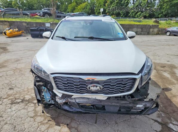 5XYPHDA56KG463931 2019 KIA SORENTO Белый Вид спереди