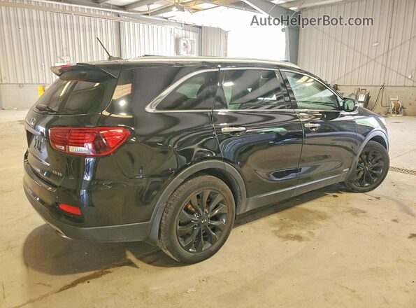 5XYPHDA57LG663170 2020 KIA SORENTO Черный Задняя правая четверть