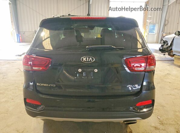 5XYPHDA57LG663170 2020 KIA SORENTO Черный Вид сзади