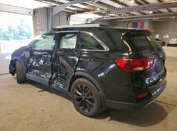 5XYPHDA57LG663170 2020 KIA SORENTO Черный Задняя левая четверть