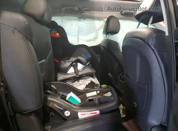 5XYPHDA57LG663170 2020 KIA SORENTO Черный Вид задней части салона