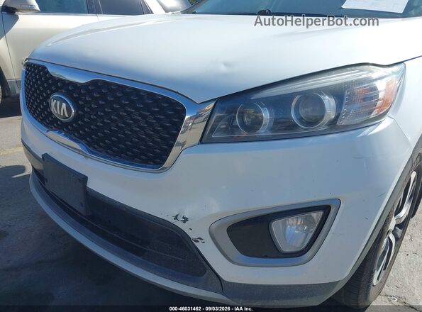 5XYPHDA59GG104841 2016 KIA SORENTO Белый Вид спереди