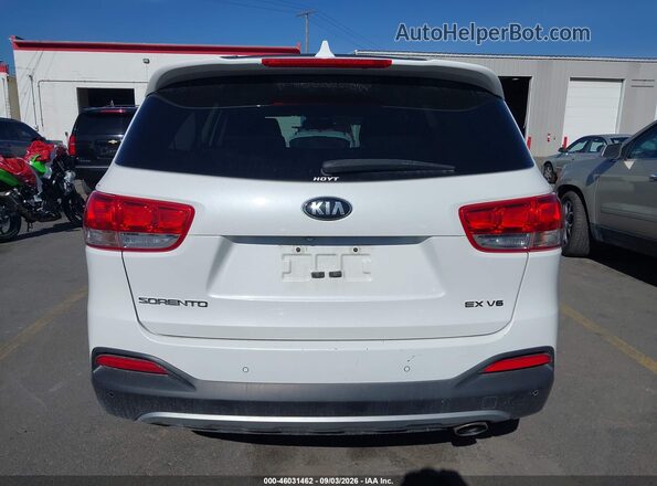 5XYPHDA59GG104841 2016 KIA SORENTO Белый 