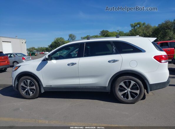 5XYPHDA59GG104841 2016 KIA SORENTO Белый Панорамный вид салона 360°
