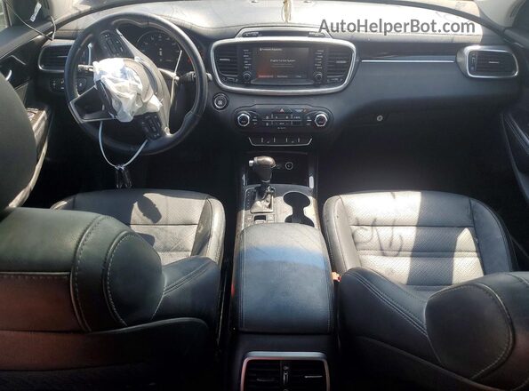 5XYPHDA59JG362879 2018 KIA SORENTO Угольный Вид панели приборов