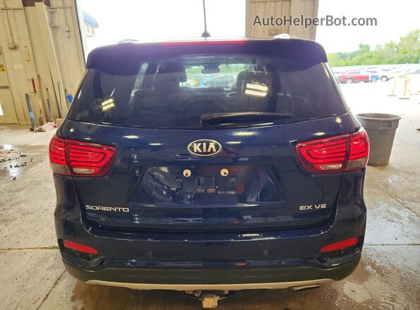 5XYPHDA5XLG705976 2020 KIA SORENTO Черный Вид сзади