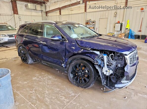 5XYPHDA5XLG705976 2020 KIA SORENTO Черный Передняя правая четверть