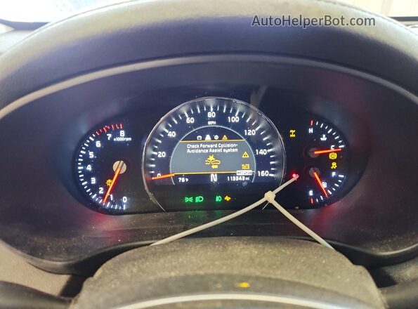 5XYPHDA5XLG705976 2020 KIA SORENTO Черный Вид щитка приборов
