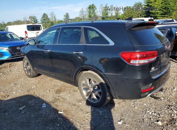 5XYPKDA57GG164103 2016 KIA SORENTO Black Tył lewy