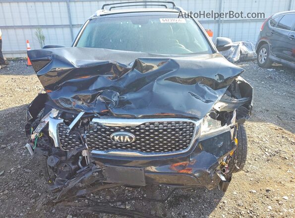 5XYPKDA57GG164103 2016 KIA SORENTO Black Widok z przodu