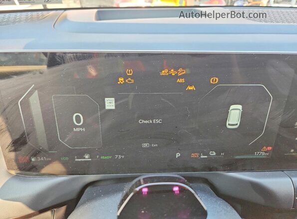 5XYPLESA8VG025321 2027 KIA TELLURIDE Tan ხელსაწყოთა პანელის ხედი