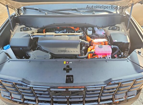 5XYPLESA8VG025321 2027 KIA TELLURIDE Tan ძრავის განყოფილების ხედი