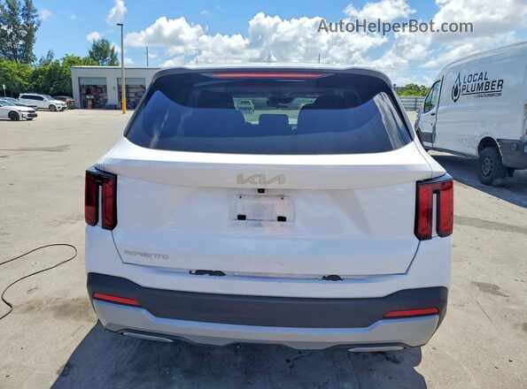 5XYRG4JC0RG305153 2024 KIA SORENTO White Rear view