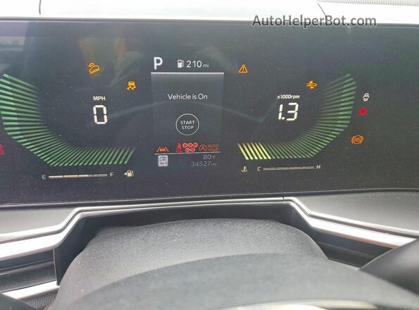 5XYRG4JC0SG339115 2025 KIA SORENTO Gray Instrument cluster view