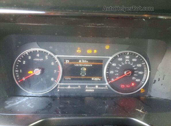 5XYRG4LC3NG102197 2022 KIA SORENTO Silver Սարքավորումների վահանակի տեսք