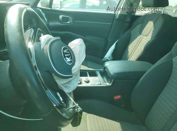 5XYRGDLCXMG017730 2021 KIA SORENTO Gray Front interior view
