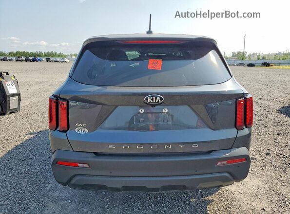 5XYRGDLCXMG017730 2021 KIA SORENTO Gray Rear view