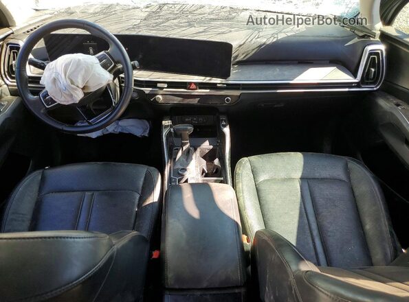 5XYRHDJF1RG305802 2024 KIA SORENTO Gray Вид панелі приладів