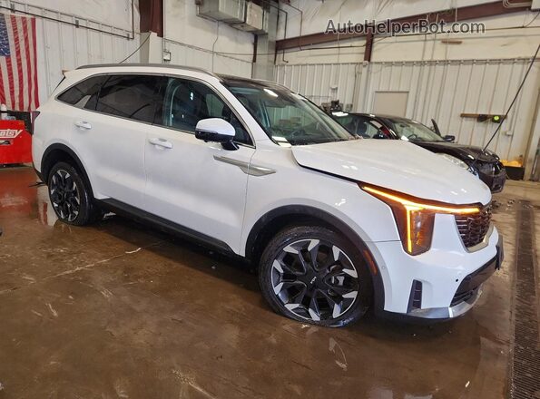 5XYRK4JF8RG304292 2024 KIA SORENTO Белый Передняя правая четверть