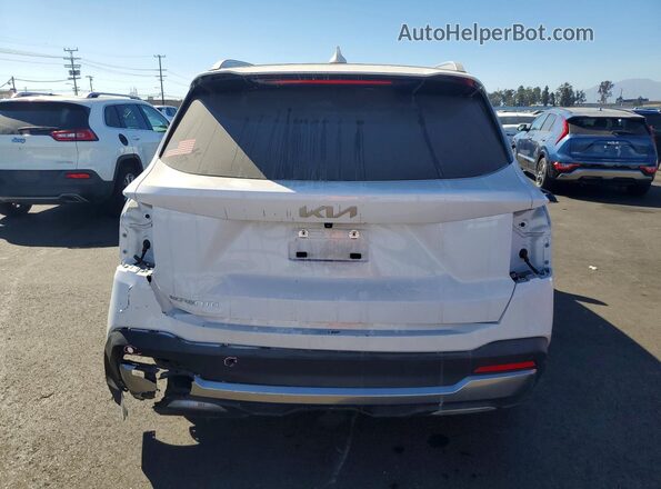 5XYRK4JF9RG297837 2024 KIA SORENTO White Вид ззаду