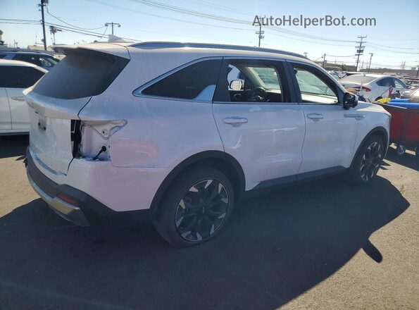 5XYRK4JF9RG297837 2024 KIA SORENTO White Задня права чверть