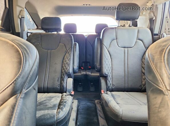 5XYRK4LF5MG044018 2021 KIA SORENTO White Rear seats view