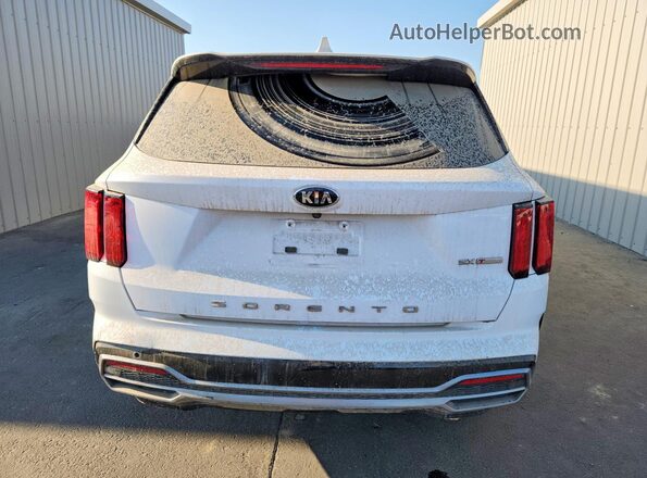 5XYRK4LF5MG044018 2021 KIA SORENTO White Rear view