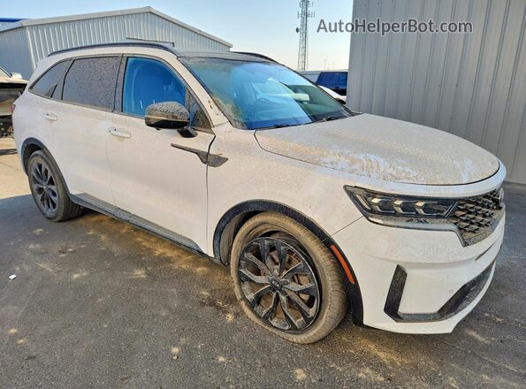 5XYRK4LF5MG044018 2021 KIA SORENTO White Front right
