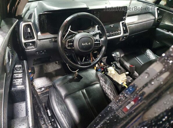 5XYRK4LF7NG076938 2022 KIA SORENTO Черный Вид панели приборов