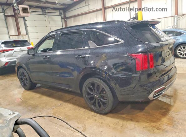 5XYRK4LF7NG076938 2022 KIA SORENTO Черный Задняя левая четверть