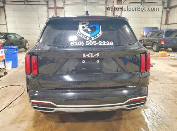 5XYRK4LF7NG076938 2022 KIA SORENTO Черный Вид сзади