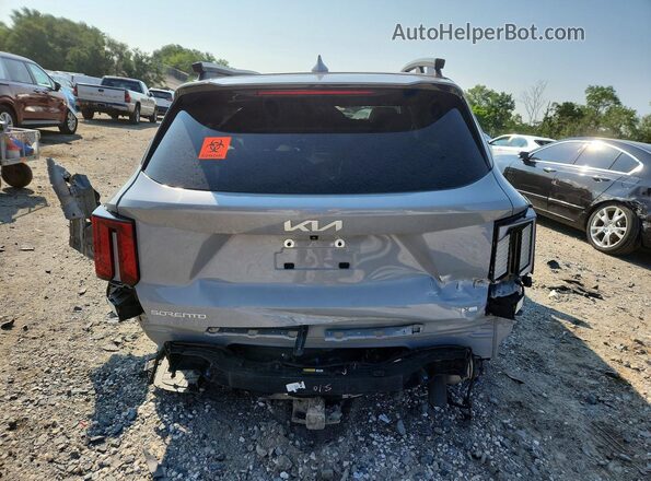 5XYRKDJF1RG296794 2024 KIA SORENTO Gray Հետևի տեսք