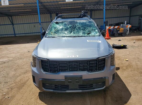 5XYRKDJF2RG262783 2024 KIA SORENTO Silver Դիմացի տեսք