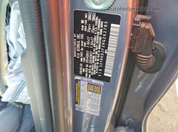 5XYRKDJF2RG262783 2024 KIA SORENTO Silver Շարժիչի բաժամունքի տեսք