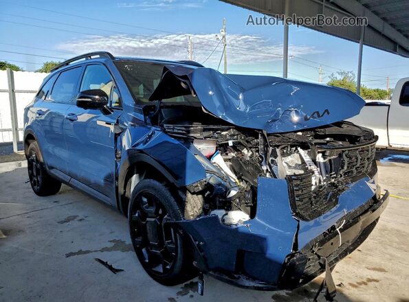 5XYRKDJF5TG416944 2026 KIA SORENTO Blue Delantero derecho