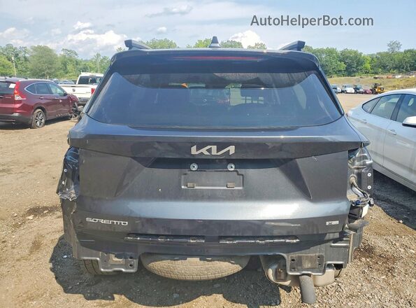 5XYRKDLF0PG241070 2023 KIA SORENTO Gray Rear view