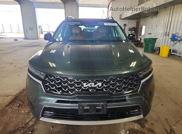 5XYRKDLF2PG183303 2023 KIA SORENTO Green Widok z przodu