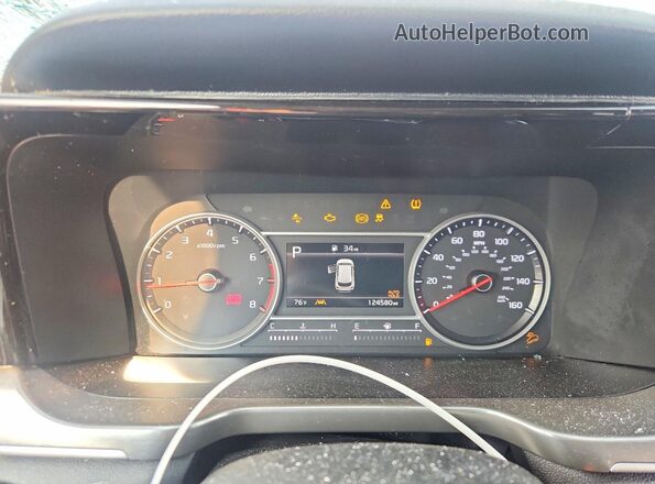 5XYRKDLF3MG049864 2021 KIA SORENTO Black Սարքավորումների վահանակի տեսք