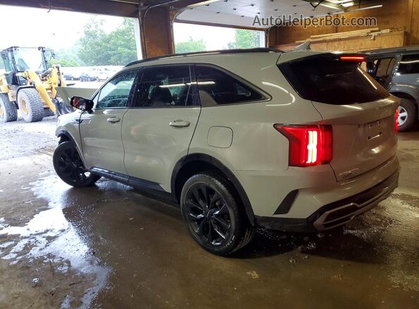 5XYRKDLF4PG225261 2023 KIA SORENTO Gray Rear left
