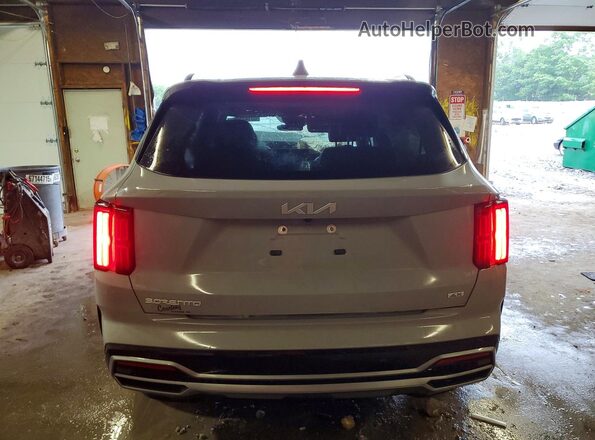 5XYRKDLF4PG225261 2023 KIA SORENTO Gray Rear view