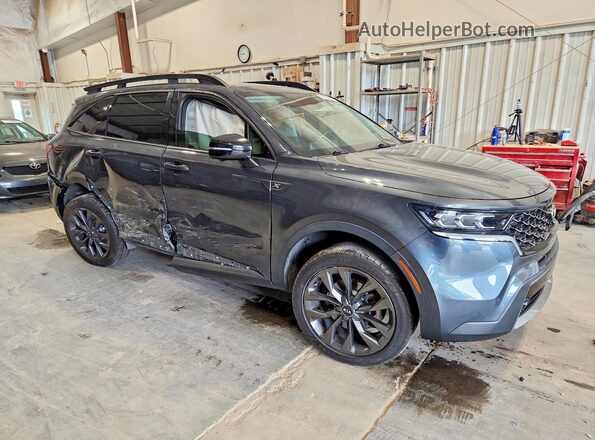 5XYRKDLF6MG044304 2021 KIA SORENTO Gray წინა მარჯვენა